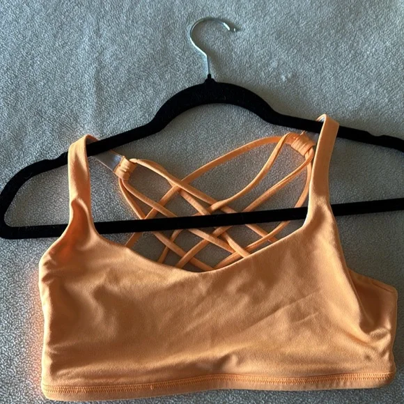 Lululemon Bra top orange size 6 - Picture 5 of 6